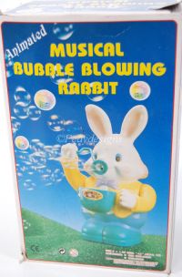 Easter Animated Musical BUBBLE BLOWING RABBIT Display